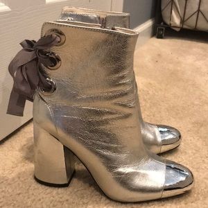 Silver Booties